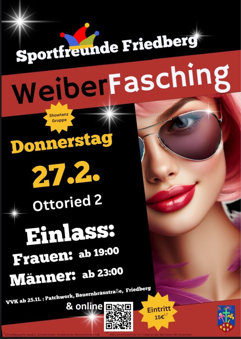 Mehr über den Artikel erfahren WeiberFasching